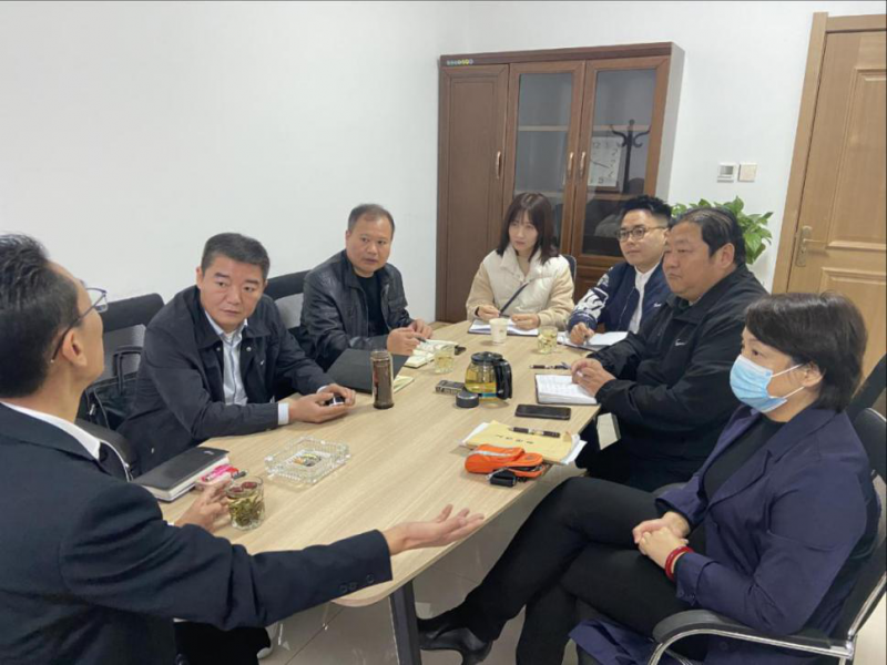 筑牢安全防線，沖刺年度目標(biāo)--集團(tuán)公司領(lǐng)導(dǎo)到泰弘公司、榮弘公司 檢查指導(dǎo)工作